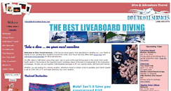 Desktop Screenshot of divetravelservices.com